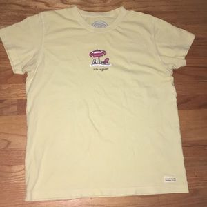 Yellow Life Is Good Shirt